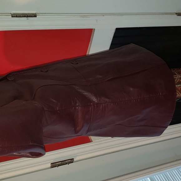 FF 💘🖤💘 REACTION KENNETH COLE BROWN SMALL JACKET COAT - Picture 8 of 12